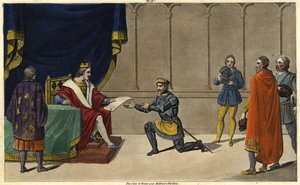Im Jahr 1327 erhob Karl IV. der Schöne (1294-1328) die Herrschaft Bourbon zum Herzogtum zugunsten des Enkels von Robert de Clermont und Enkel von Ludwig dem Heiligen, Ludwig I. von Ambroise Tardieu