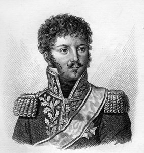 Louis Pierre de Montbrun (1770-1812) Ritter von Montbrun und des Reiches, dann Baron von Montbrun und des Reiches, dann Graf von Montbrun - in "Portraits der französischen Generäle nach den Siegen und Eroberungen der Franzosen". Graviert von Ambroise Tardi von Ambroise Tardieu