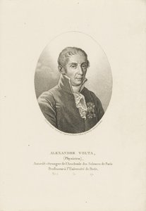 Porträt von Alessandro Volta 1745-1827, ca. 1820 von Ambroise Tardieu