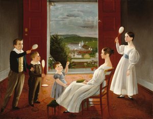 Die Kinder von Nathan Starr, 1835 von Ambrose Andrews