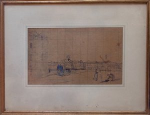 Le Quai de Carenage, Le Pollet, 1928 von Ambrose McEvoy