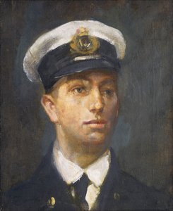 Leutnant William Edward Sanders, DSO, RNR (1883-1917), ca. 1918 von Ambrose McEvoy