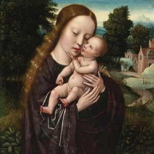 Jungfrau und Kind von Ambrosius Benson