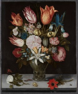 Blumen in einem Glas
