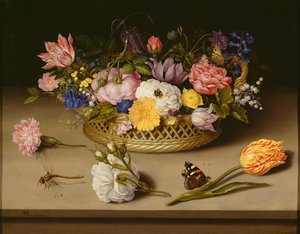 Stillleben mit Blumen, 1614