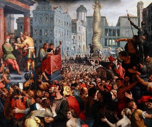 Das Urteil des Zaleucus, ca. 1606 von Ambrosius the Elder Francken or Franck