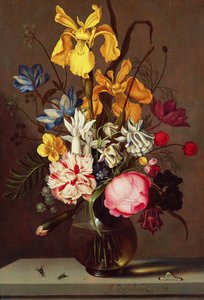 Eine Vase mit Blumen, 1635