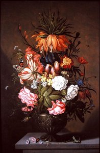 Stillleben mit verschiedenen Blumen, 1634 von Ambrosius the Younger Bosschaert