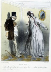 Crrré Hund! - in „Madeleines“ von Cham, ca. 1870-1880 von Amédée de Noé