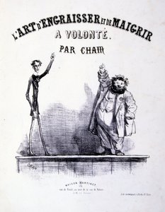 Illustration für Die Kunst des Zunehmens und Abnehmens von Amédée de Noé