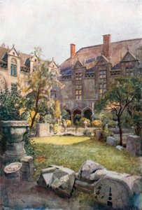 Der Bischofspalast – Innenhof, Lüttich