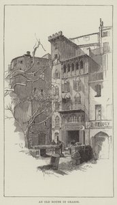 Ein altes Haus in Grasse von Amedee Forestier