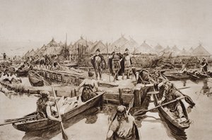 England, vor zweitausend Jahren, Illustration aus 