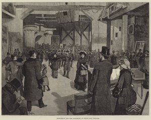 Probe für die Pantomime im Drury-Lane-Theater von Amedee Forestier