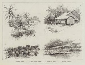 Skizzen in Burma von Amedee Forestier