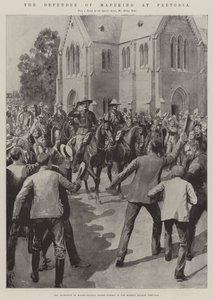 Der Verteidiger von Mafeking in Pretoria