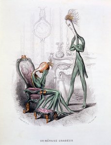 Ein stürmischer Haushalt, Illustration aus 