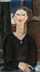 Antonia, ca. 1915 von Amedeo Modigliani