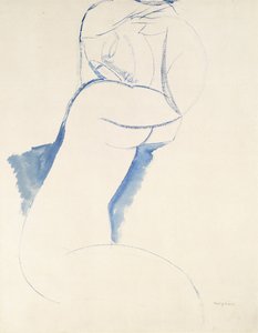 Karyatide, ca. 1913 von Amedeo Modigliani