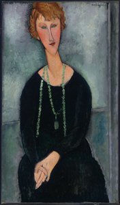 Frau mit grünem Halsband (Madame Menier)