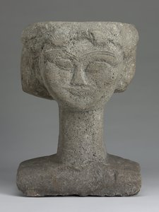 Kopf, ca. 1911 von Amedeo Modigliani