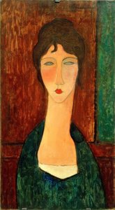 Junge Frau mit braunem Haar (Elvira)