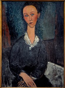 Die Frau mit dem weißen Kragen