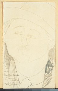 Porträt von Paul Guillaume, ca. 1916 von Amedeo Modigliani