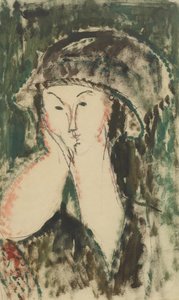 Porträt von Beatrice Hastings, 1914-1915 von Amedeo Modigliani