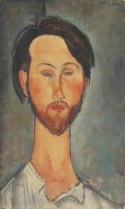 Porträt von Léopold Zborowski 1889-1932, 1918
