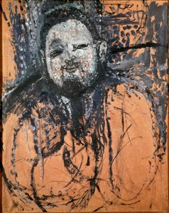 Porträt des mexikanischen Malers Diego Rivera von Amedeo Modigliani
