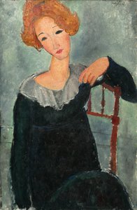 Frau mit roten Haaren von Amedeo Modigliani