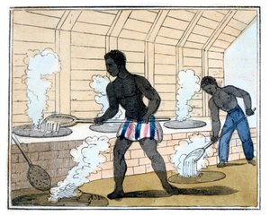 Zucker kochen und kühlen, 1826 von Amelia Alderson Opie