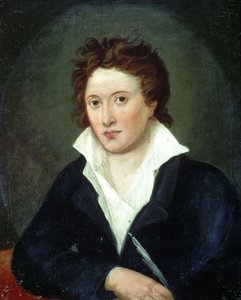 Porträt von Percy Bysshe Shelley (1792 - 1822) von Amelia Corran