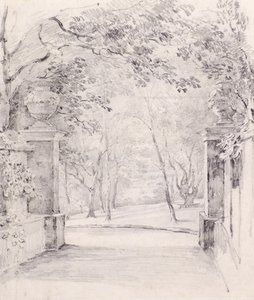 Blick vom Eingang zu Bromley, ca. 1810