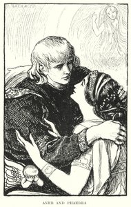 Aner und Phaedra (Gravur) von Amelia M. (attr.to) Bowerley or Bauerle