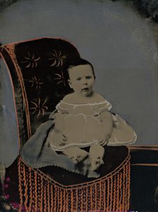 Porträt eines Babys von American 19th Century