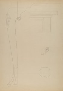 Spielttisch von American 20th Century
