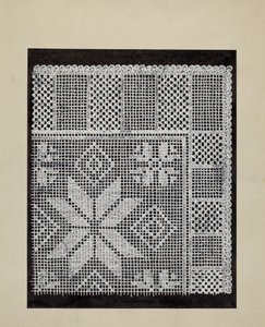 Hardanger-Spitze von American 20th Century