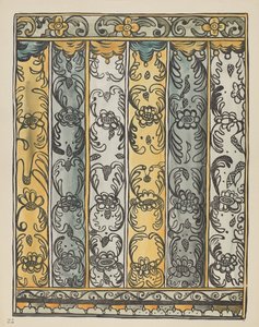 Tafel 22: Wanddekoration: Aus dem Portfolio "Spanische Kolonialdesigns von New Mexico"