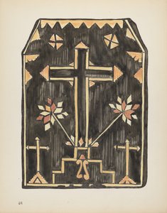 Tafel 46: Stroh-Applikationsdesign: Aus dem Portfolio "Spanische Kolonialdesigns von New Mexico"