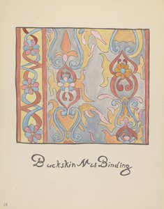 Tafel 48: Hirschlederdesign: Aus dem Portfolio "Spanische Kolonialdesigns von New Mexico" von American 20th Century