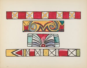Tafel 49: Verschiedene Designs: Aus dem Portfolio "Spanische Kolonialdesigns von New Mexico"