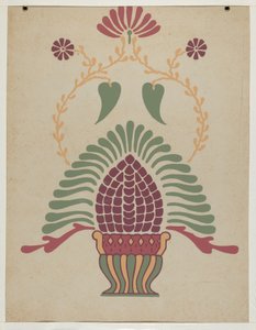 San Gabriel Mission Priestergewand aus dem Portfolio "Dekorative Kunst des spanischen Kaliforniens"