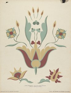 San Luis Obispo Missionsaltar-Tabernakel aus dem Portfolio "Dekorative Kunst des spanischen Kaliforniens"