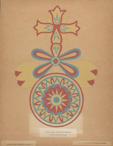 Santa Barbara Missions-Türdesign aus dem Portfolio "Dekorative Kunst von Spanisch-Kalifornien"