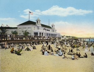Badestrand und Casino, Palm Beach, Florida von American Photographer (after)
