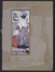 Titelblatt von Das Theater der Pelzmode, um 1914 von American Photographer (after)