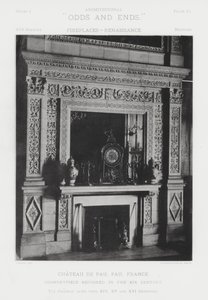Kamin: Chateau De Pau, Pau, Frankreich von American Photographer (after)