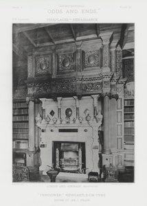 Kamin: "Pendower," Newcastle-on-Tyne von American Photographer (after)